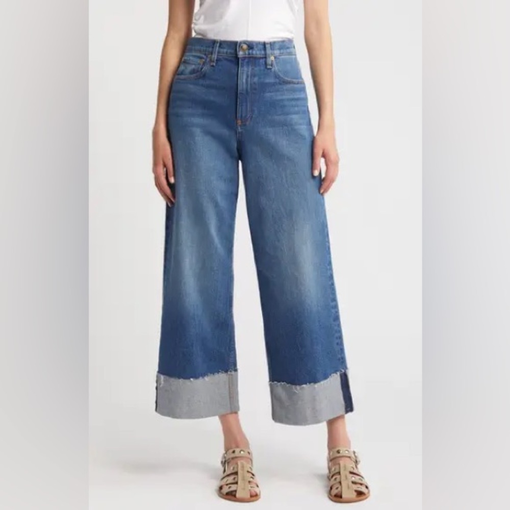 rag & bone Andi Cuffed High Rise Ankle Jeans Size 23